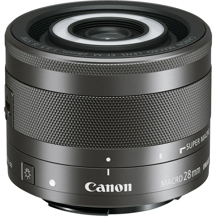 لنز کانن EF M 28mm f/3.5 Macro IS STM Lens